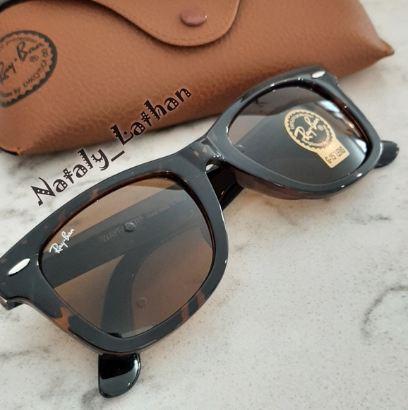 Ray-Ban (Store Display) Wayfarer Brown Tortoise RB2140 - Picture 4 of 12